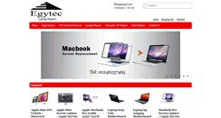 Desktop Screenshot of egytec.co.uk